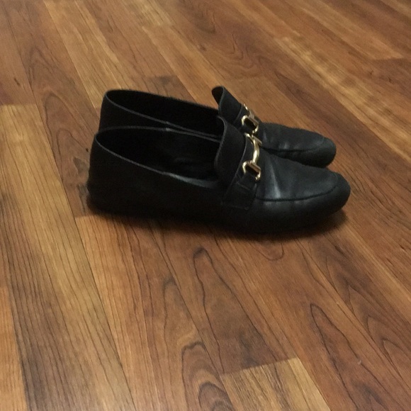 womens black steve madden loafers - Picture 2 of 2